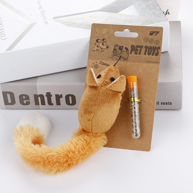 Long Tail Mouse Cat Toys Funny Toy Mouse Training Funny Playing Toys
