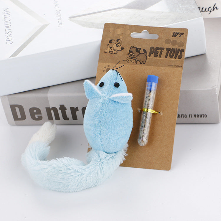 Long Tail Mouse Cat Toys Funny Toy Mouse Training Funny Playing Toys